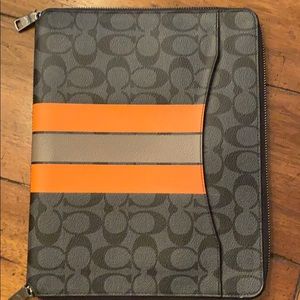 Coach tablet organizer unisex